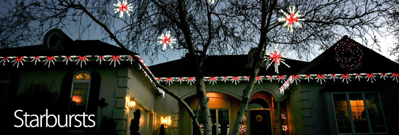 Starbursts Holiday Christmas Lights